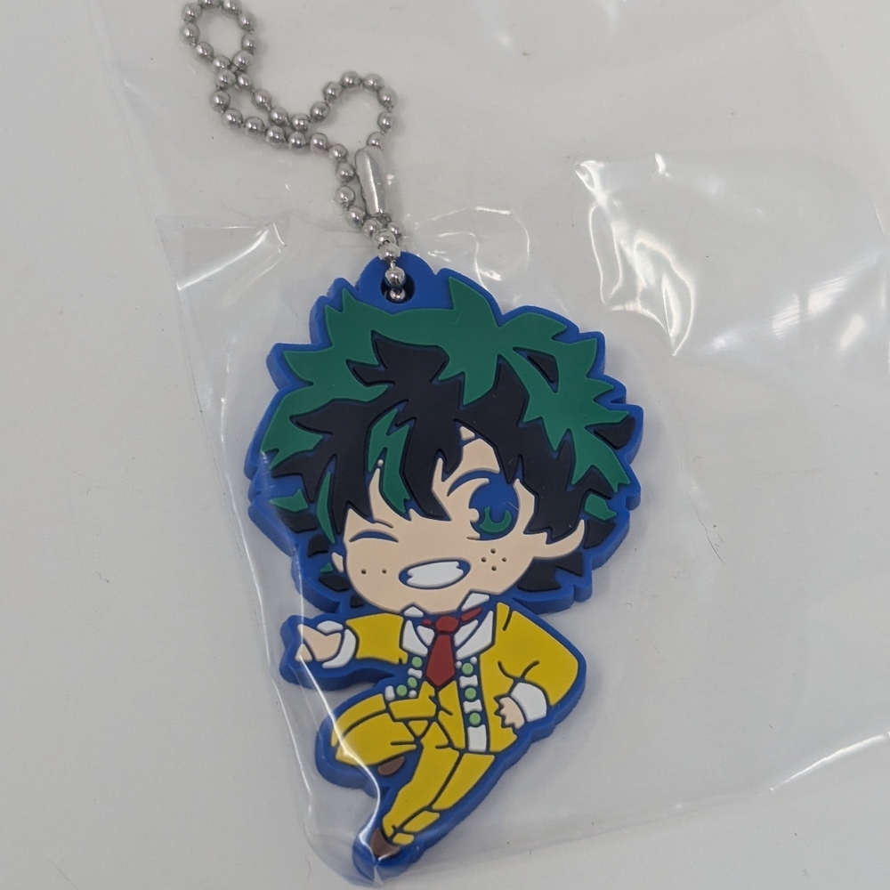 My Hero Academia Rubber Keychain